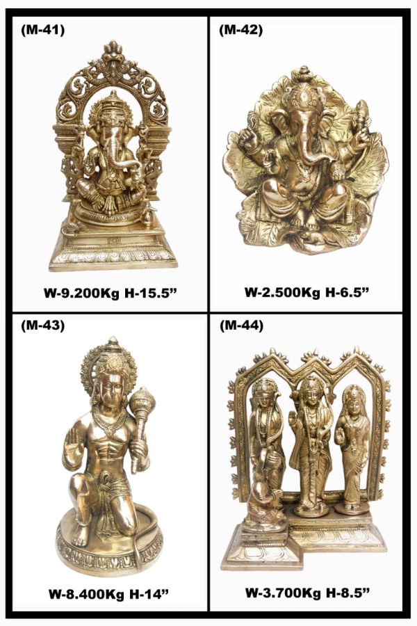 brass statues