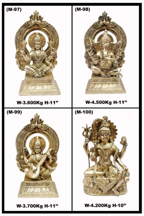 brass statues