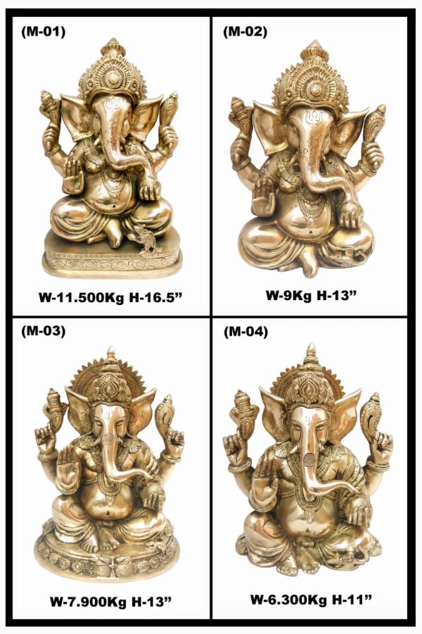 brass statues