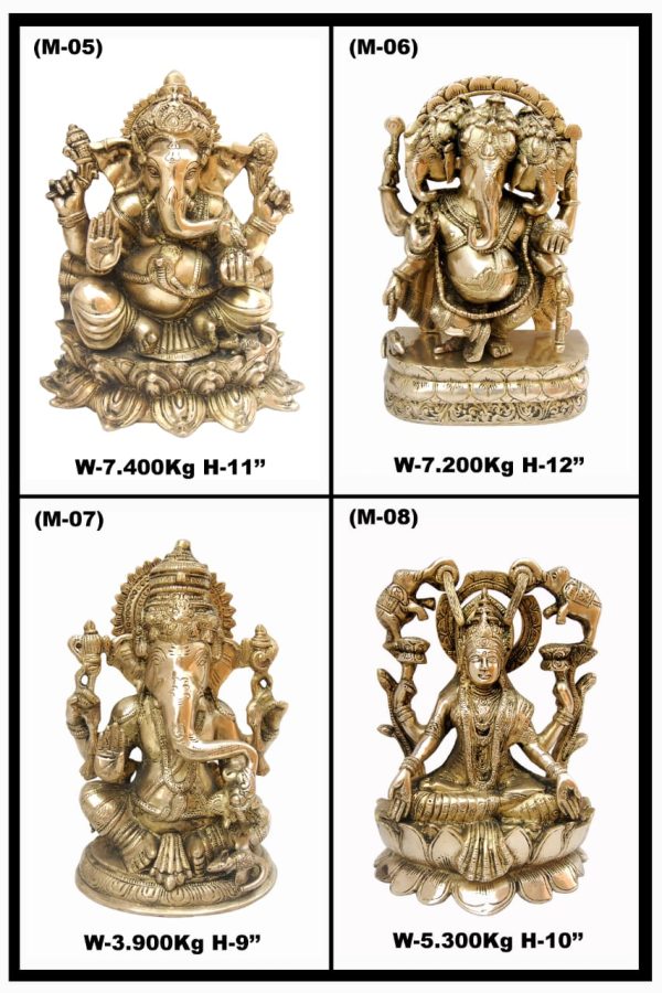 brass statues